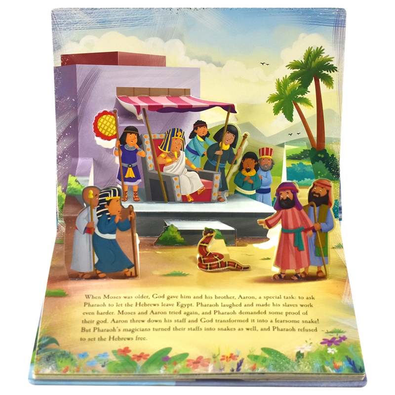 The Story of Moses Pop-up Book # 9781835090473 # 次图3