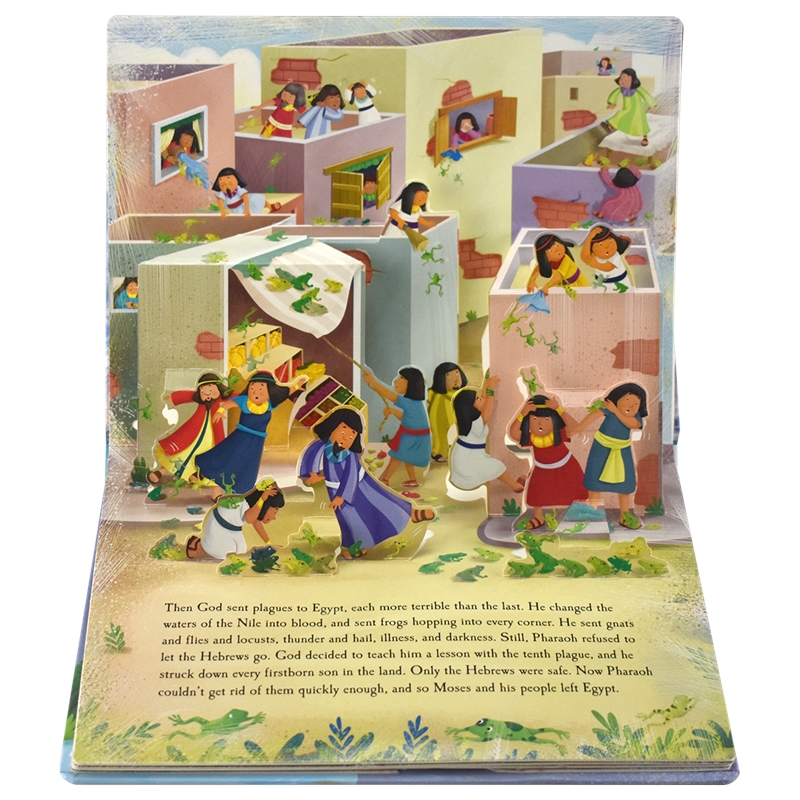 The Story of Moses Pop-up Book # 9781835090473 # 次图4