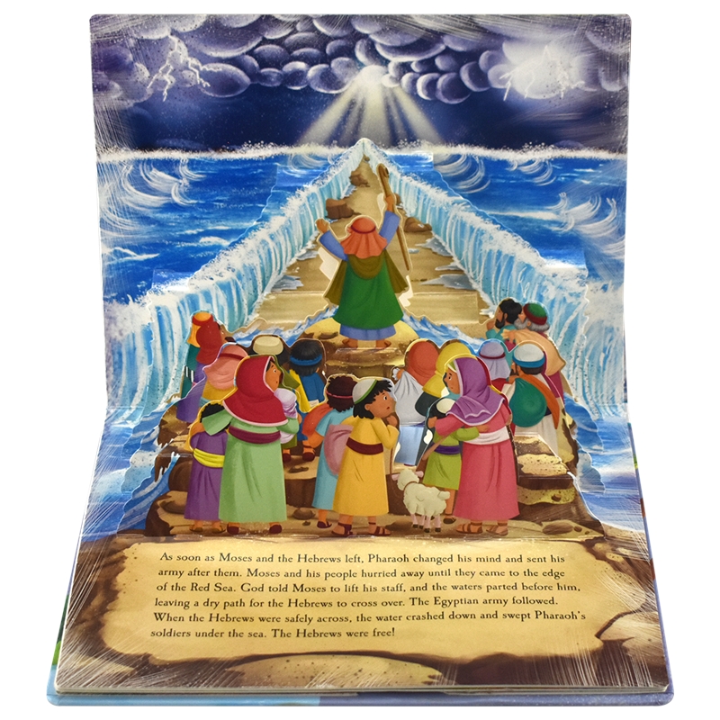 The Story of Moses Pop-up Book # 9781835090473 # 次图5