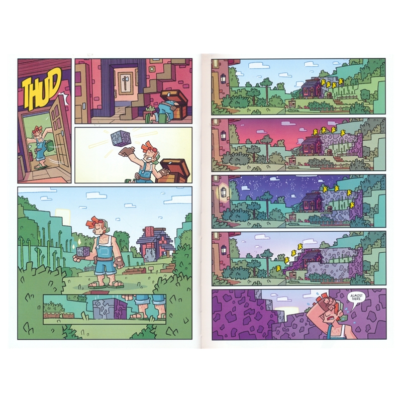 Minecraft 01 – Heart of Cobblestone Volume 1 # 9781506743080 # 次图3