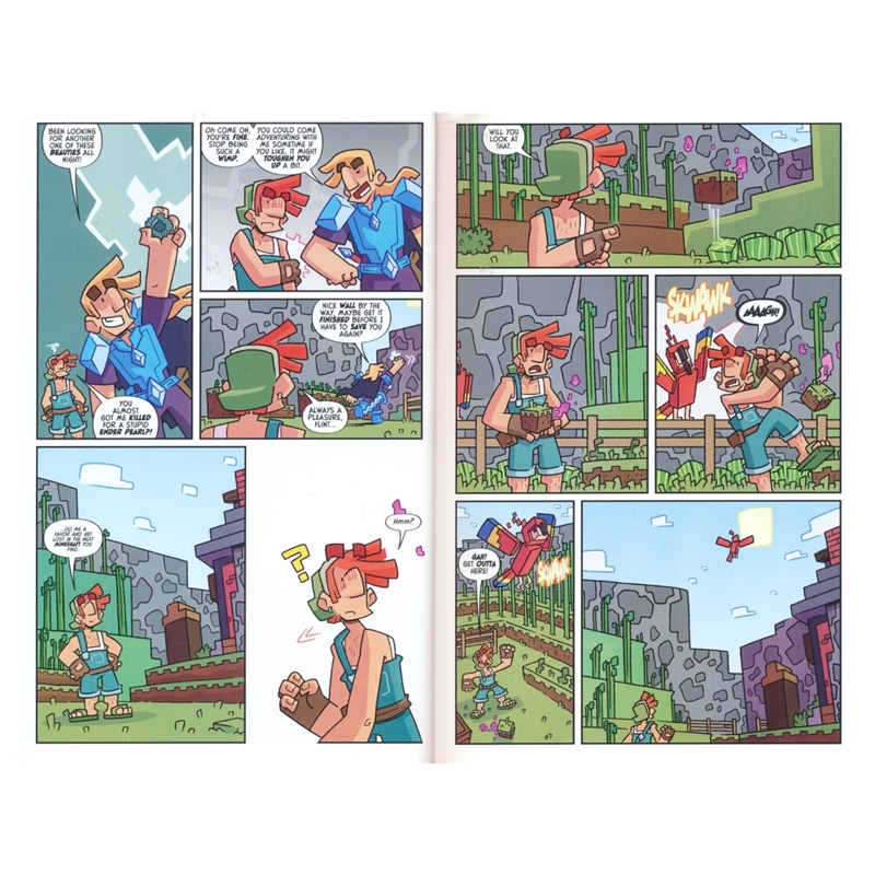 Minecraft 01 – Heart of Cobblestone Volume 1 # 9781506743080 # 次图4