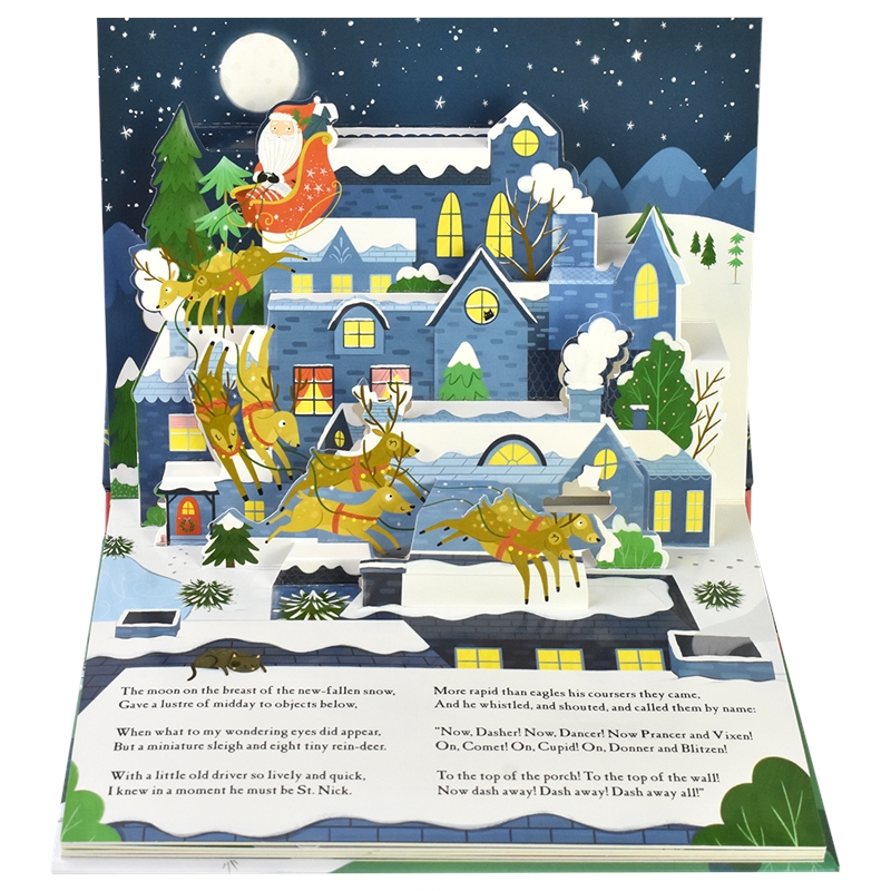 The Night Before Christmas Pop-up Book # 9781839233326 # 次图3
