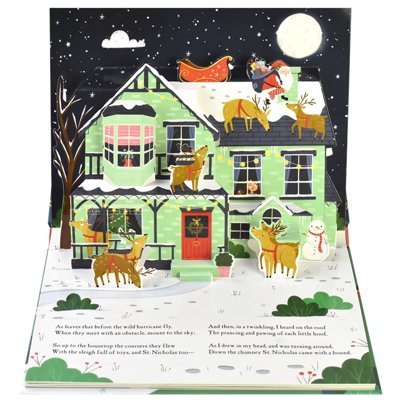 The Night Before Christmas Pop-up Book # 9781839233326 # 次图4