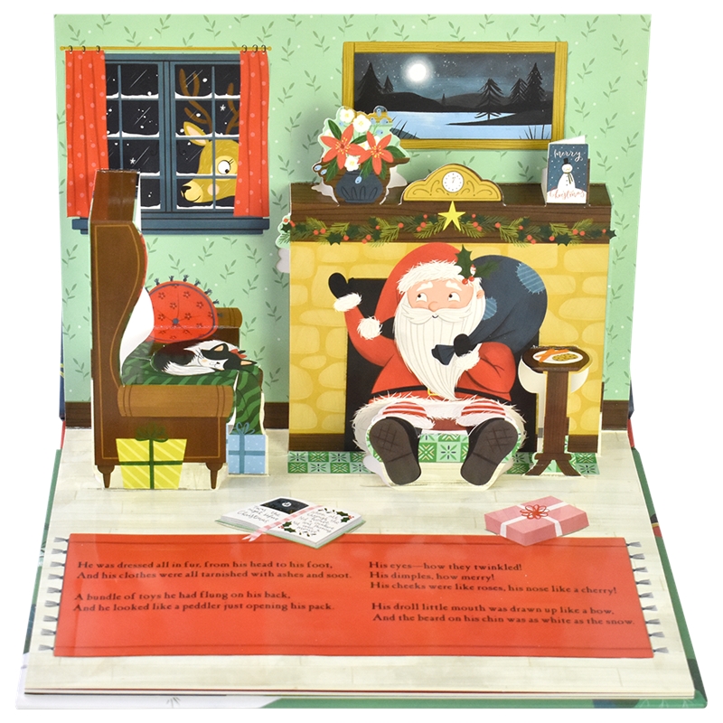 The Night Before Christmas Pop-up Book # 9781839233326 # 次图5