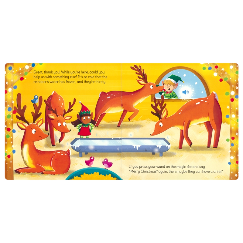 Usborne Sound Books – Christmas Magic # 9781805075622 # 次图2