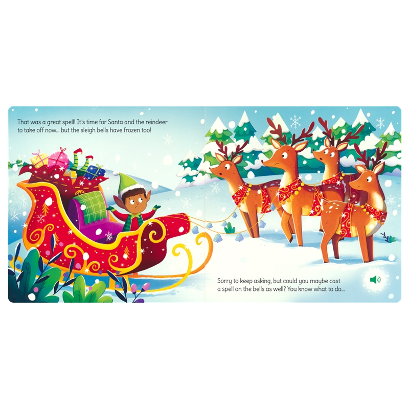Usborne Sound Books – Christmas Magic # 9781805075622 # 次图3