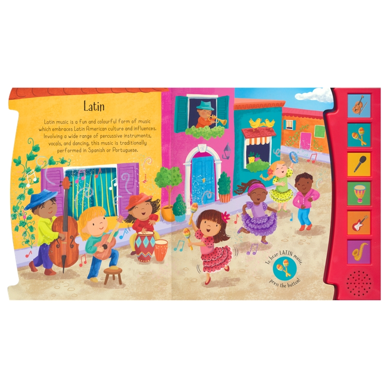 6 Button Sound Book – Listen To The Music # 9781839239397 # 次图3