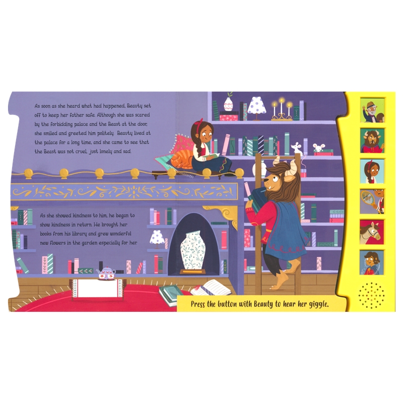 Fairy Tale Sound Book – Beauty and the Beast # 9781839239304 # 次图4