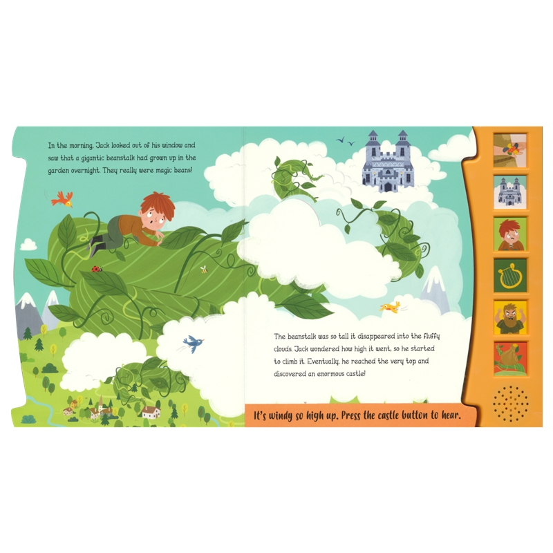 Fairy Tale Sound Book – Jack and the Beanstalk # 9781839239298 # 次图3