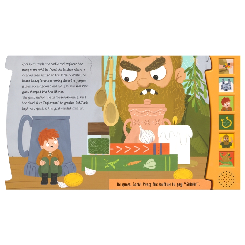 Fairy Tale Sound Book – Jack and the Beanstalk # 9781839239298 # 次图4