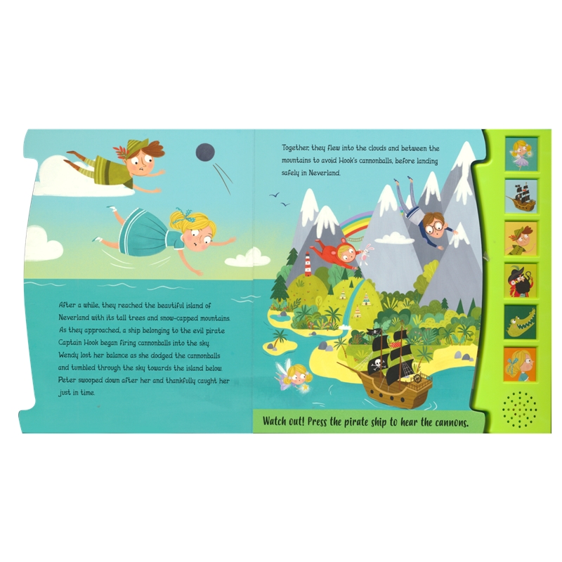 Fairy Tale Sound Book – Peter Pan # 9781839239281 # 次图3