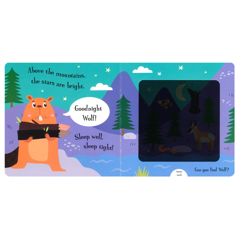 Magic Torch Book – Goodnight Beaver # 9781801058643 # 次图4