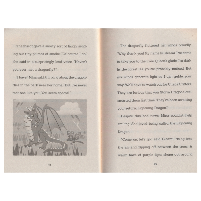 Dragon Girls 14 – Mina The Lightning Dragon # 9781339019895 # 次图4