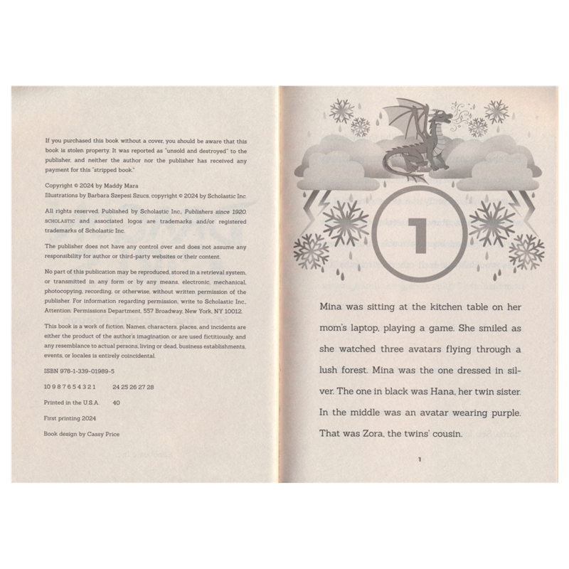 Dragon Girls 14 – Mina The Lightning Dragon # 9781339019895 # 次图5