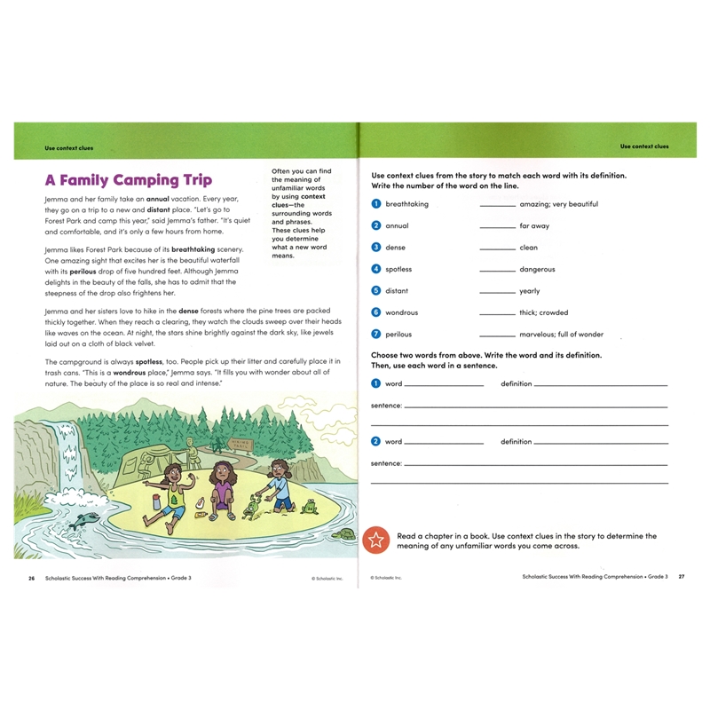 Success with Reading Comprehension – Grade 3 # 9781338798609 # 次图3