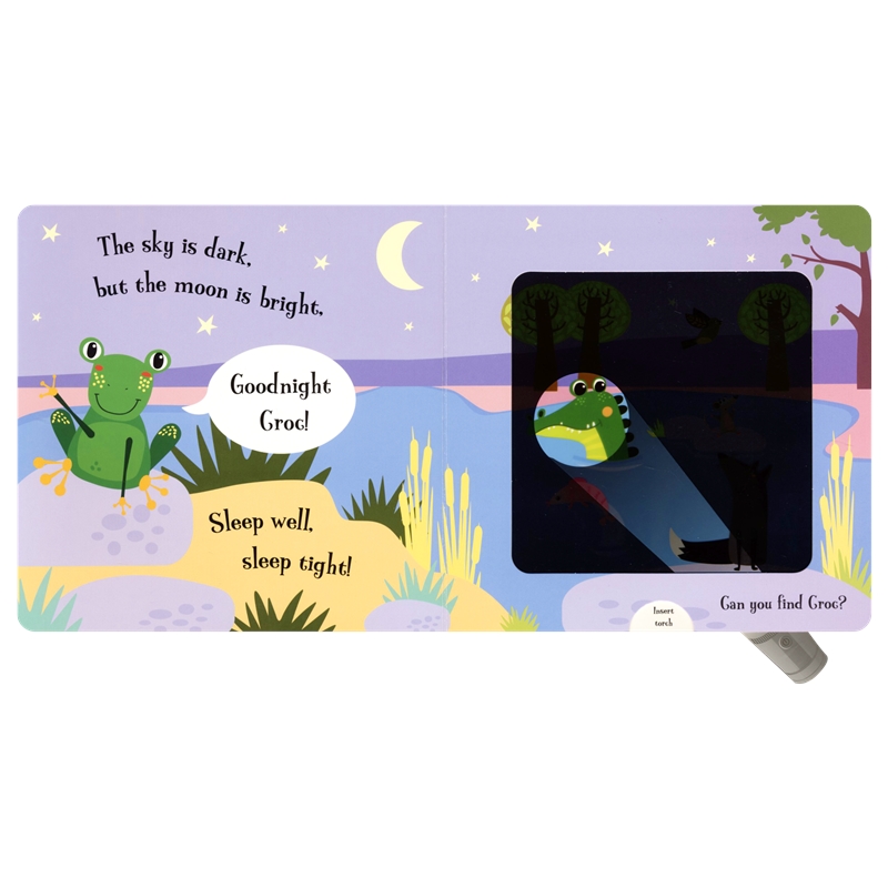 Magic Torch Book – Goodnight Frog # 9781801052559 # 次图3
