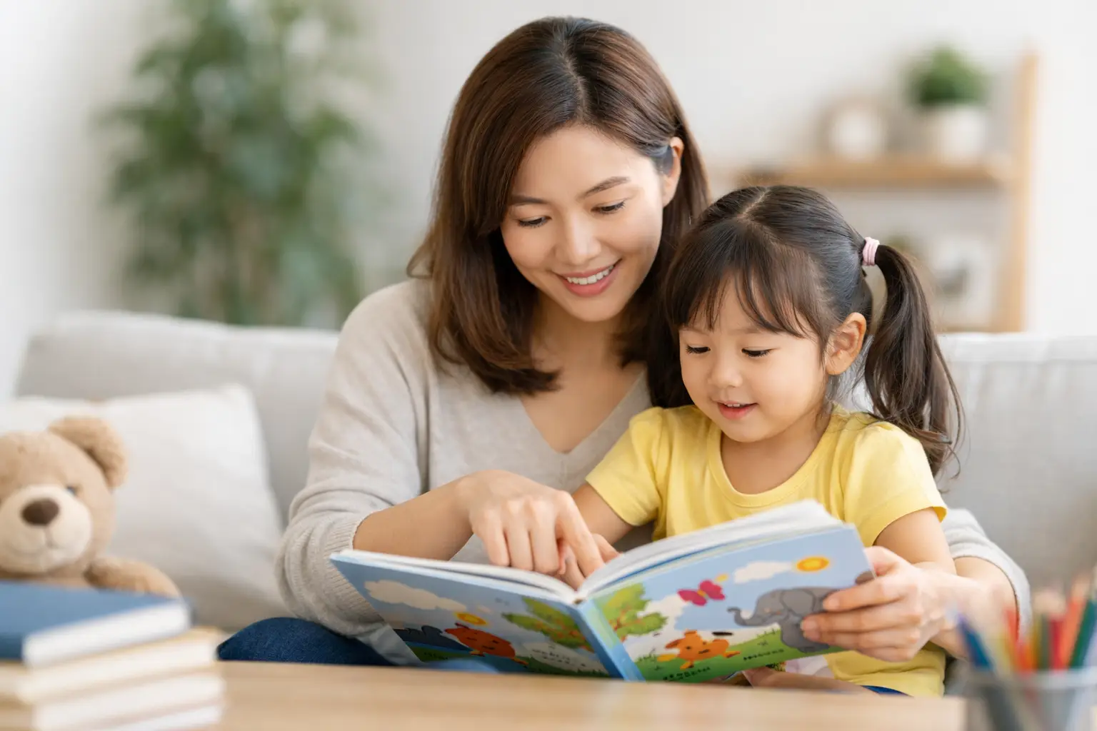 如何建立幼兒英文共讀習慣？每天十分鐘不催不逼的實用做法