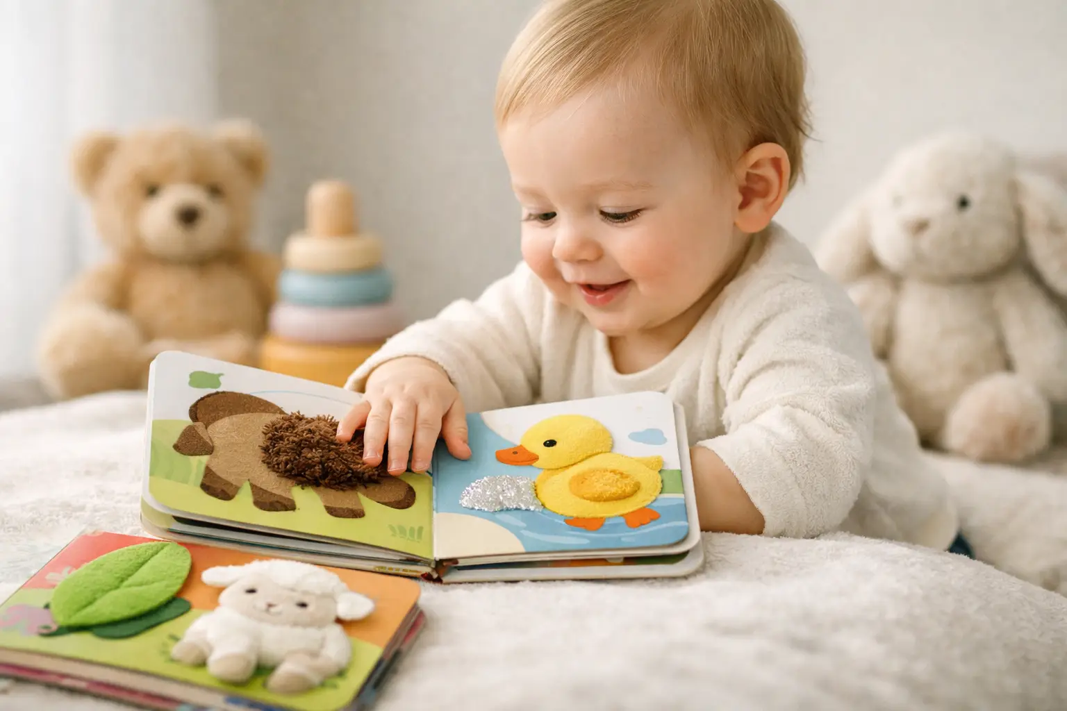 Touch and Feel Books for Babies適合0至2歲嗎？