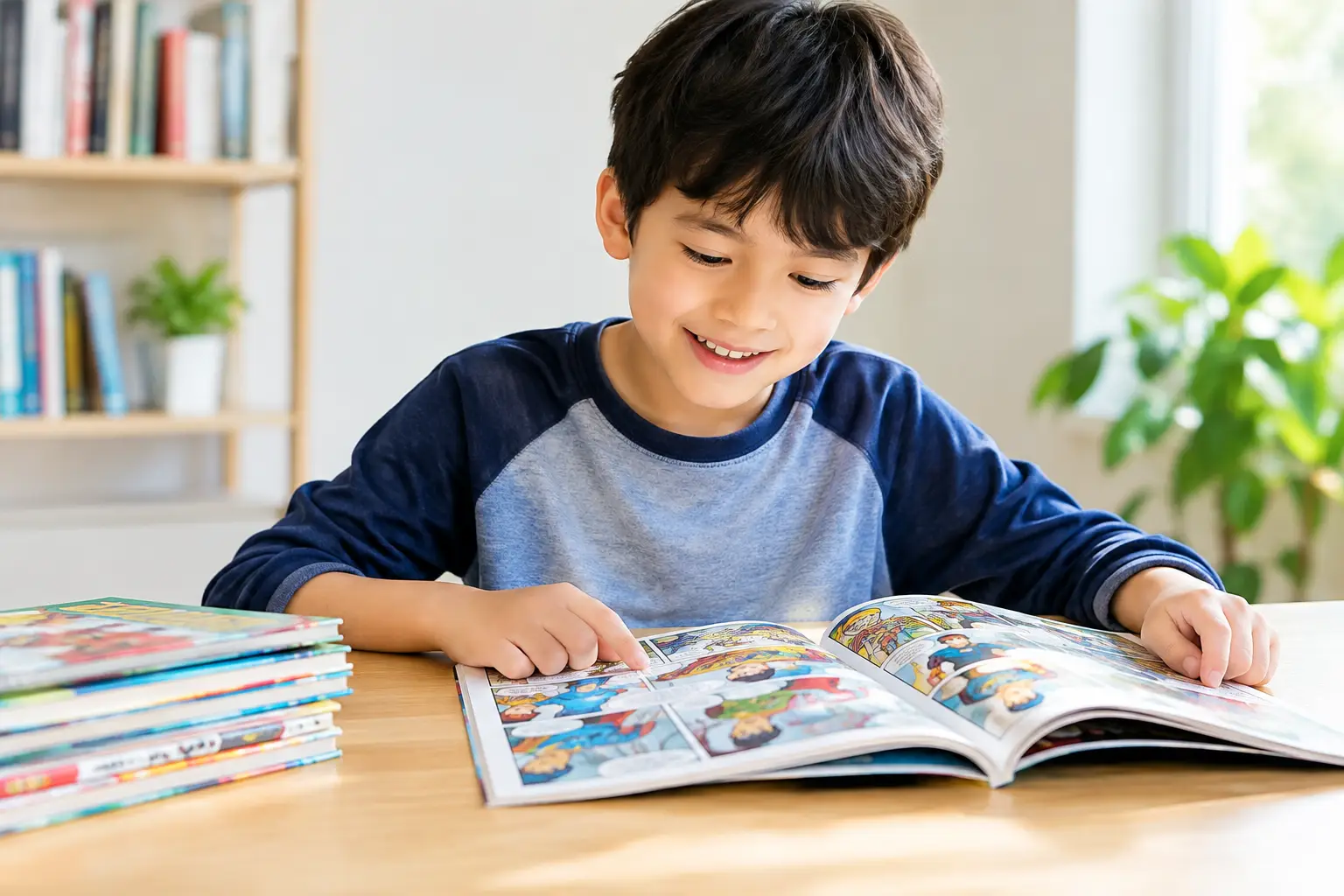 Comic Books for Children Learning English 選書法