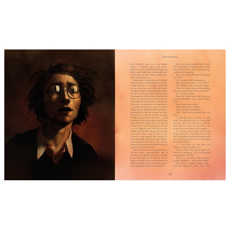 Harry Potter Illustrated 06 – and the Halfblood Prince # 9781408845691 # 次图3